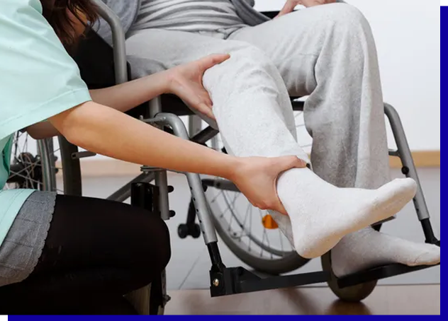 injured man and doctor photo injured man and doctor